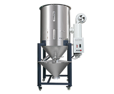 Vertical mixing dryer